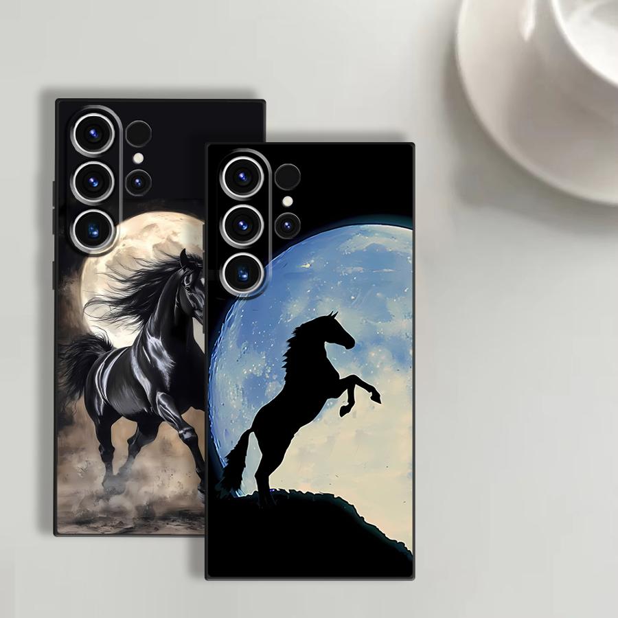 Phone Cases Under $20 - Under Moon Steed Hülle für Samsung