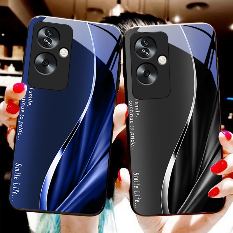 Realme Note 50 - Neue Weiche Braun Rot Für Oppo