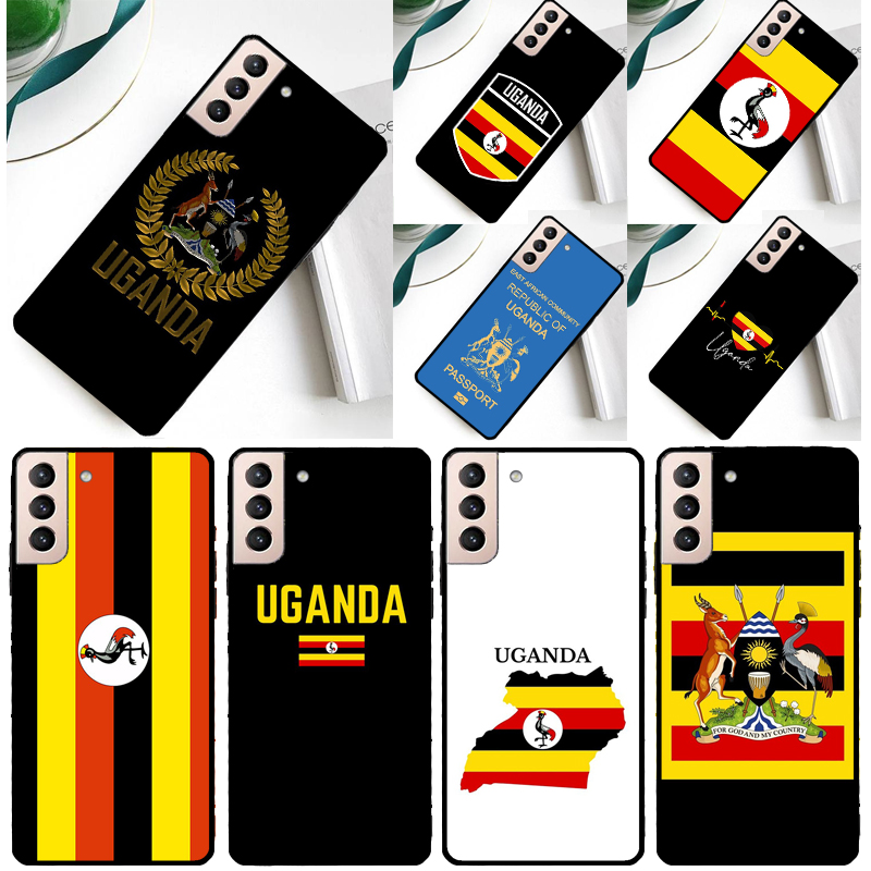 Phone Cases Uganda - Uganda Flagge Handyhülle für Samsung Galaxy