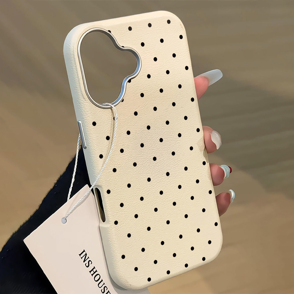Phone Cases Luxury - Koreanische INS Niedliche Polka-Dot Handyhülle für