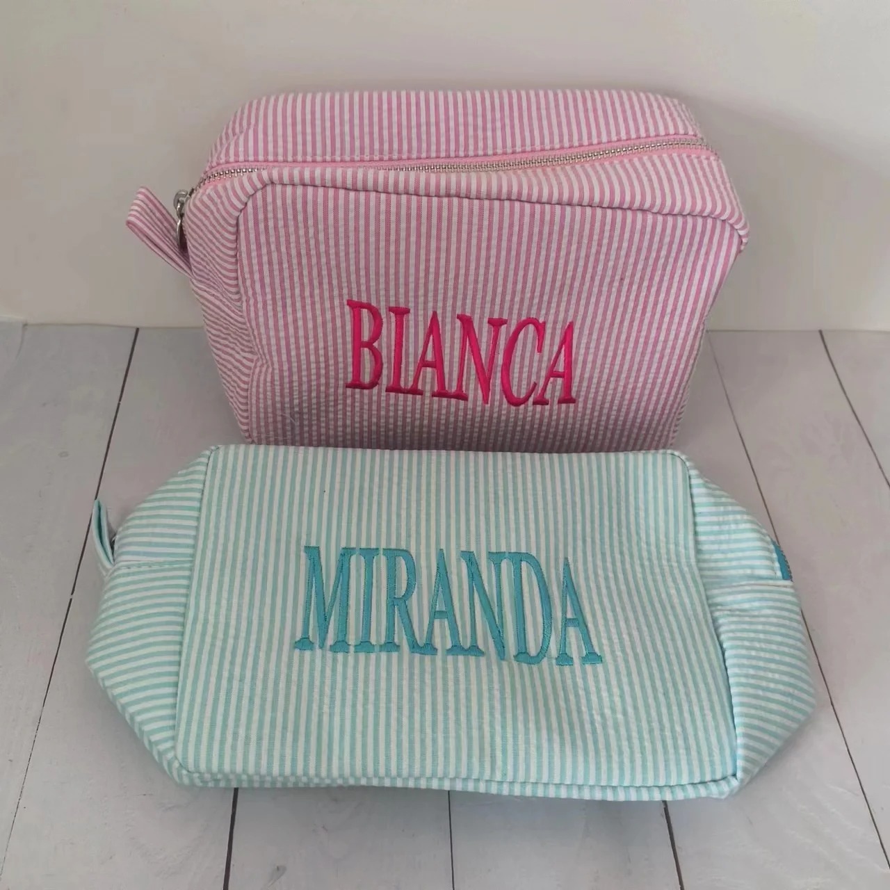 Monogram Custom Case - Personalisierte Kosmetiktasche mit Monogramm, Make-up-Tasche, Brautjungferngeschenke,