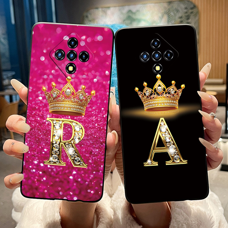 Monogram Custom Case - Stoßfeste Handyhülle für Infinix Zero 8