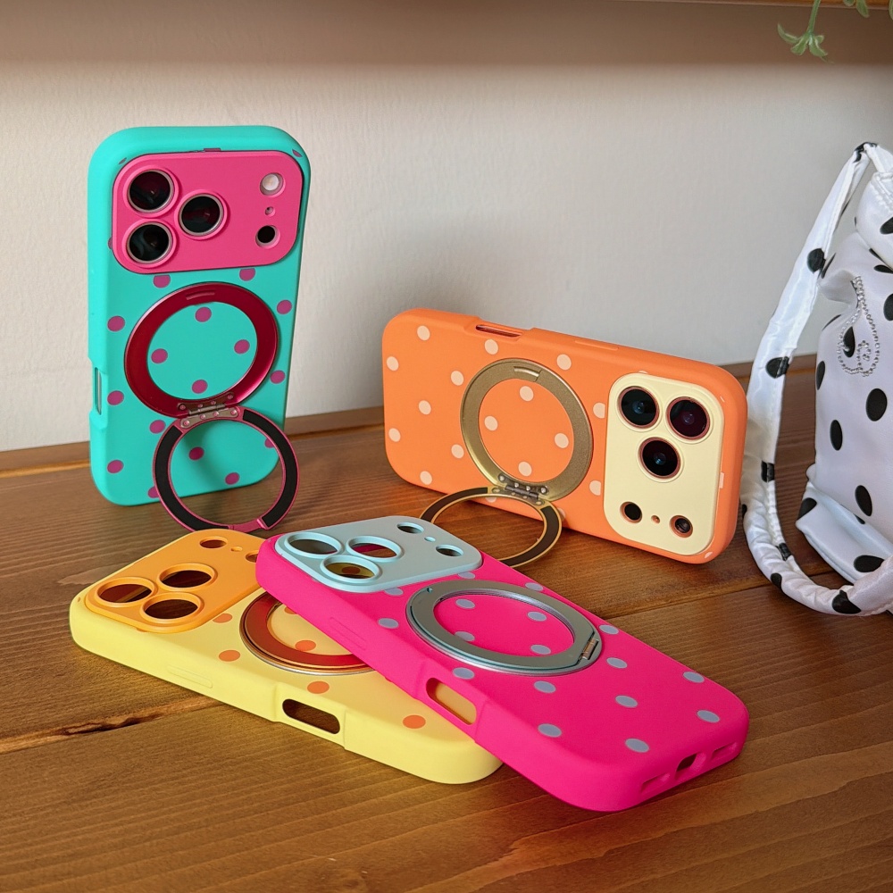 Phone Cases Magsafe - INS Polka Dot Magnetic 360 °