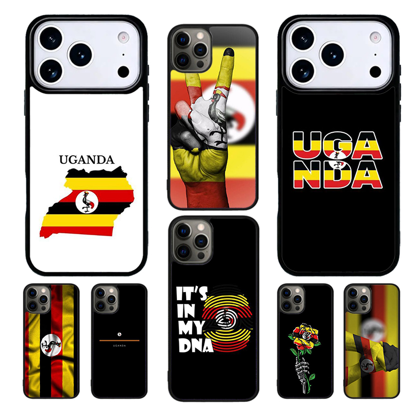 Phone Cases Uganda - Uganda-Flaggenmuster Handyhülle für iPhone 17 16