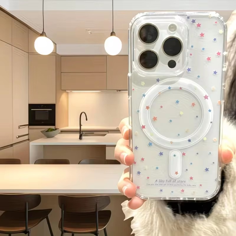 Phone Cases Magsafe - Kleines Sternenmuster Handyhülle für iPhone 18