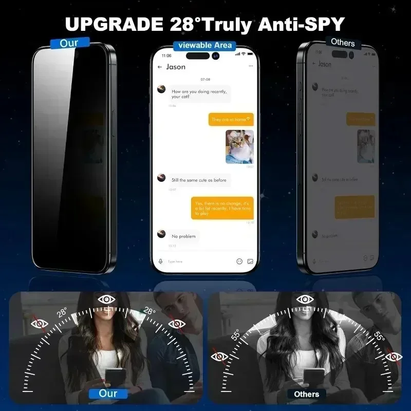 Realme Note 50 - Staubfreie Installation Sichtschutz-Displayschutzfolie für Realme GT