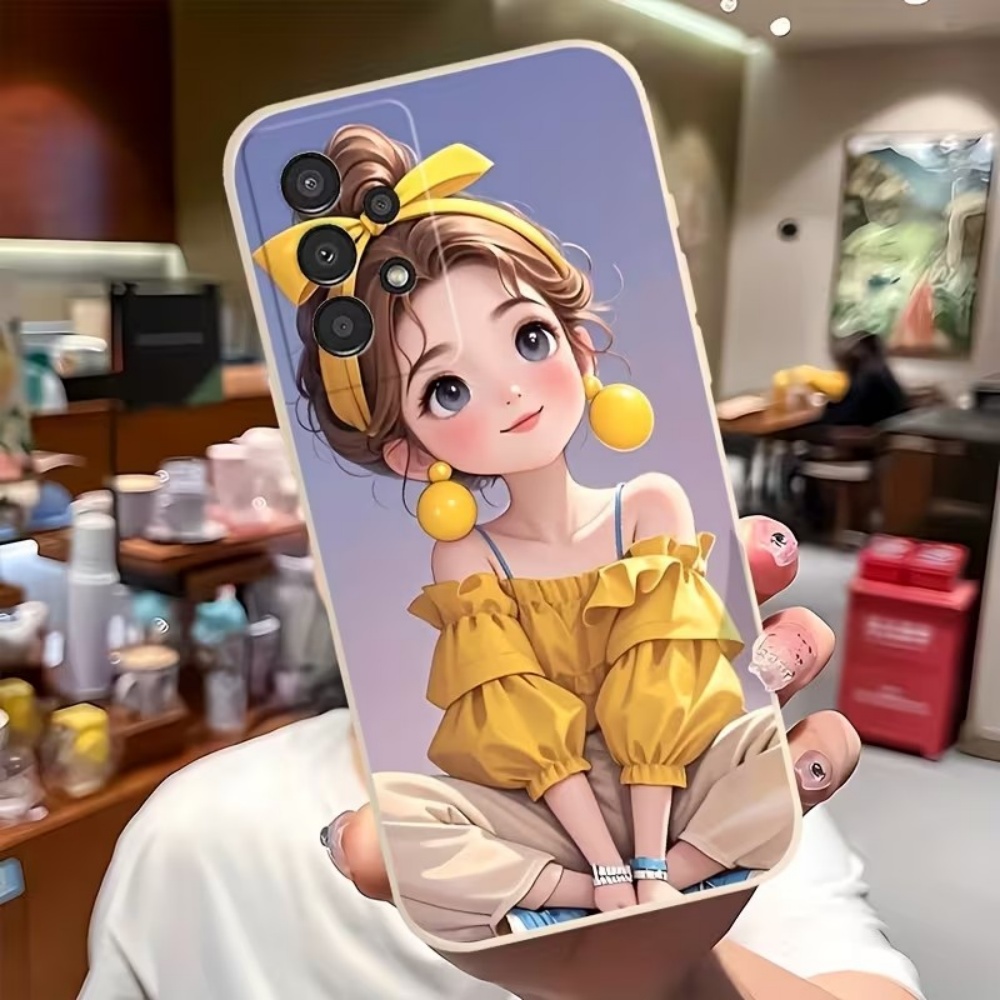 Phone Cases Galaxy S26 Ultra - Niedliches Cartoon-Mädchen-Muster Design Handyhülle für Samsung