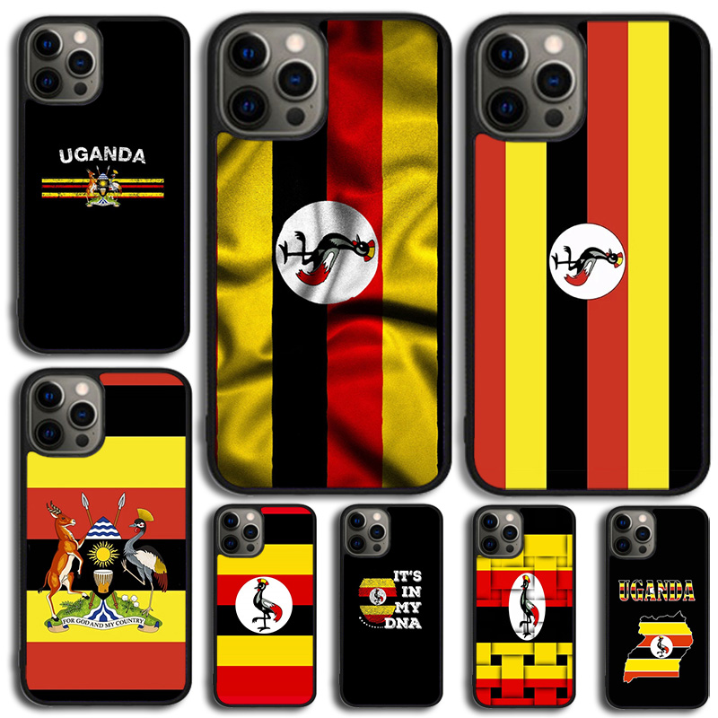 Phone Cases Uganda - Uganda-Flagge Wappen Handyhülle für Samsung Galaxy