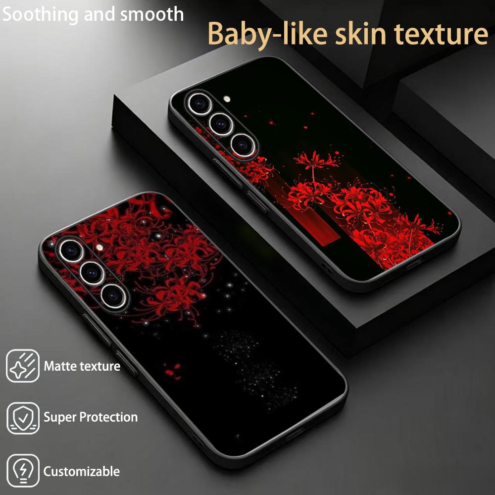 Phone Cases Galaxy S26 Ultra - Rote Spinnenlilie Japan Kunstmode-Design Handyhülle für