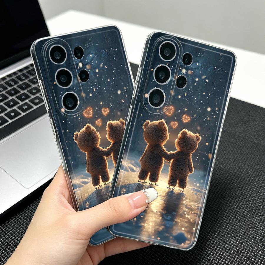 Bärenpaar unter Sternenhimmel  – Phone Cases Under $20 Bewertung und Preis