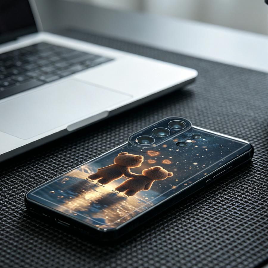 Bärenpaar unter Sternenhimmel  – Phone Cases Under $20 Bewertung und Preis