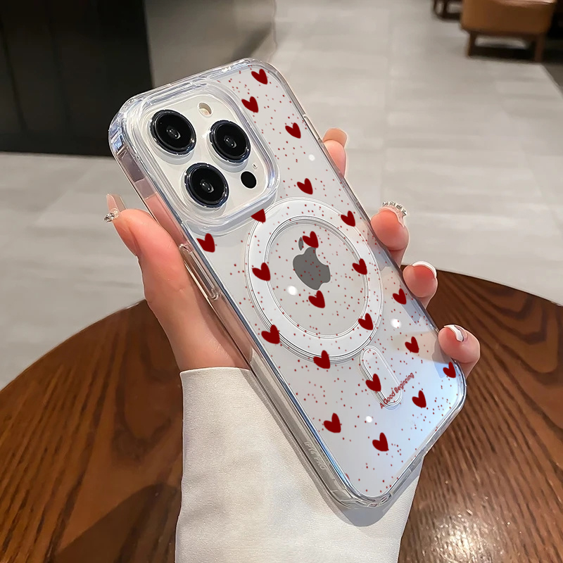 INS Rotes Liebesherz Sexy Tran – Phone Cases Magsafe Bewertung und Preis