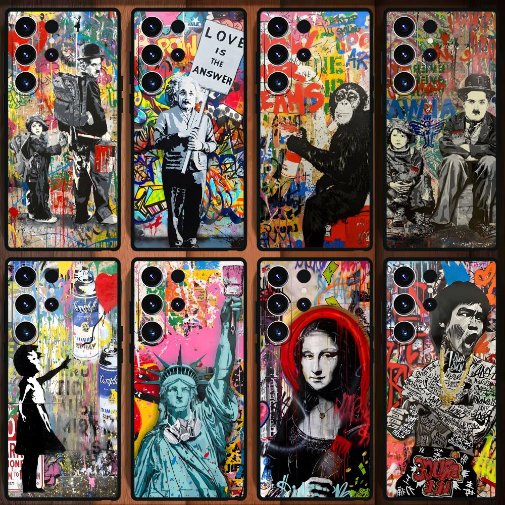 Banksy Graffiti Art Handyhülle – Phone Cases Galaxy S25 Bewertung und Preis