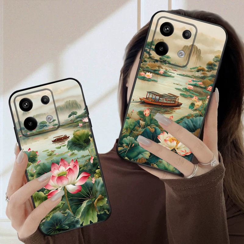 Schiff und roter Lotus für Red – Phone Cases India Bewertung und Preis