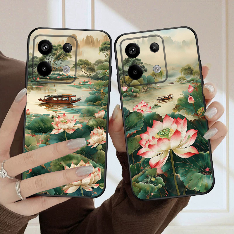 Schiff und roter Lotus für Red – Phone Cases India Bewertung und Preis