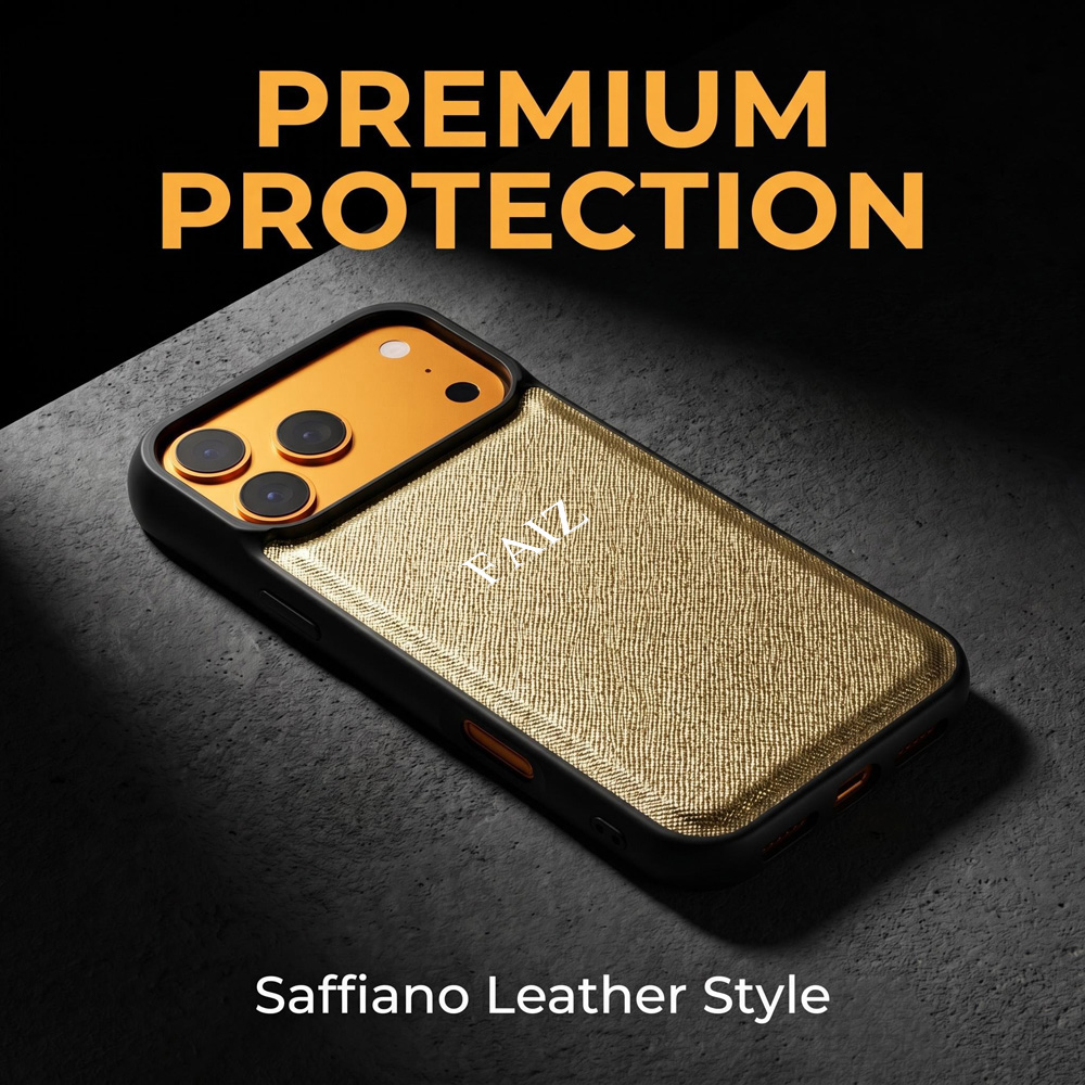 INS Minimalistisches Saffiano- – Monogram Custom Case Bewertung und Preis