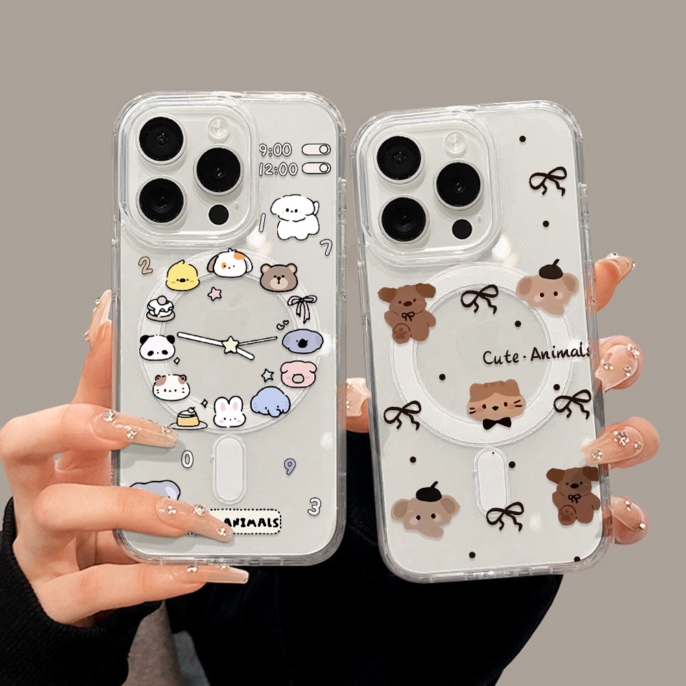 Nette Cartoon Tiere Telefon Fa – Phone Cases Magsafe Bewertung und Preis