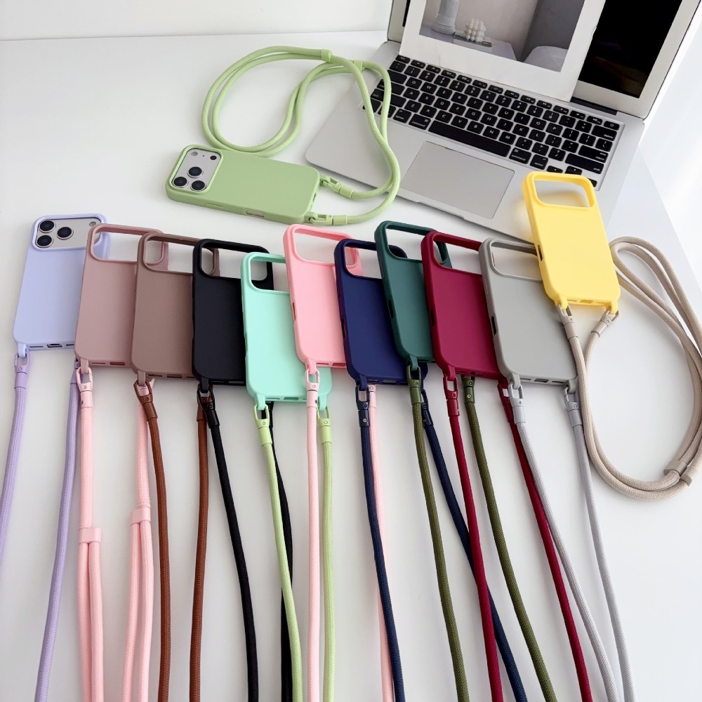 Candy Einfarbige Crossbody-Rie – Phone Cases With Charms Bewertung und Preis