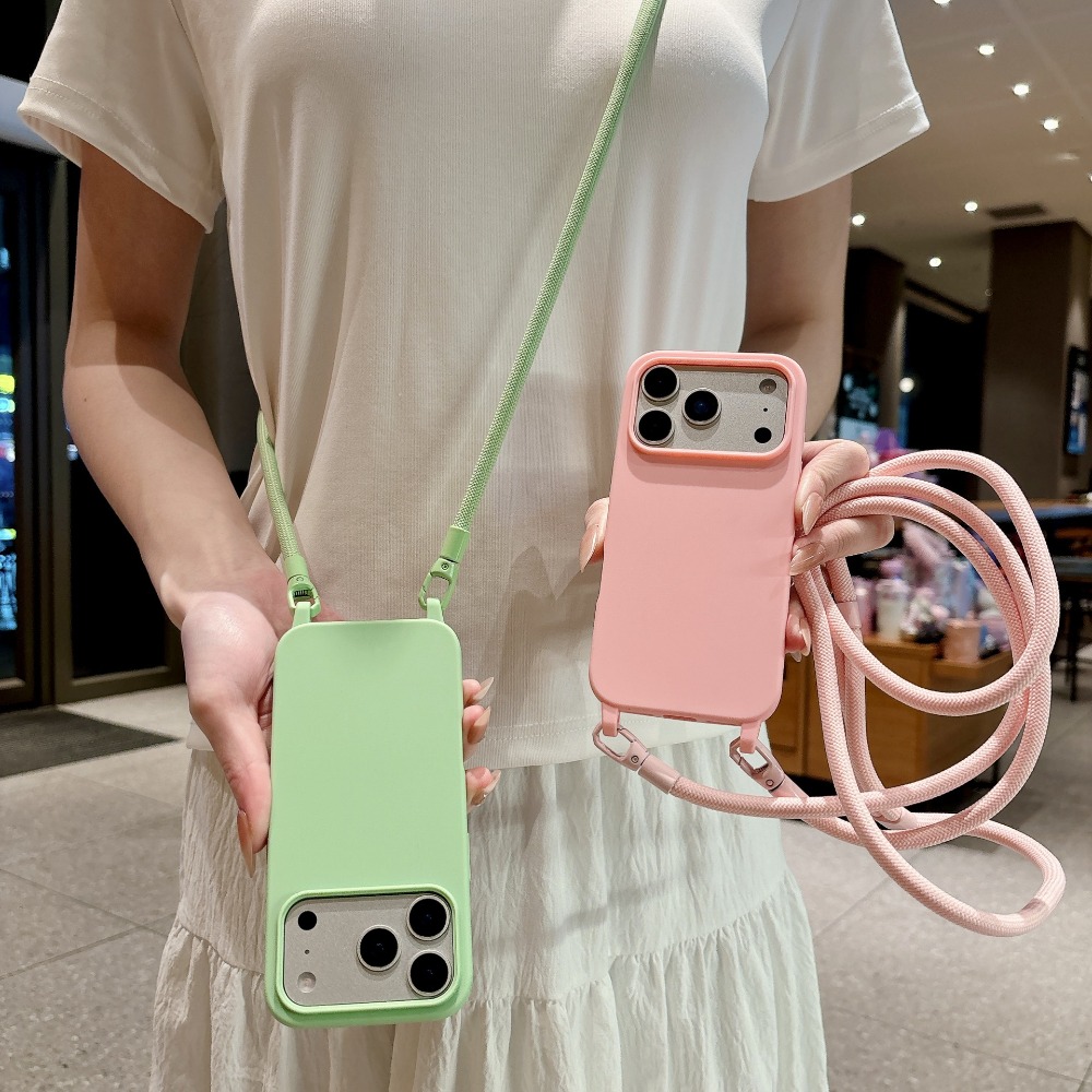Candy Einfarbige Crossbody-Rie – Phone Cases With Charms Bewertung und Preis