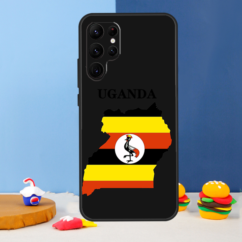 Uganda Flagge Wappen Telefon F – Phone Cases Uganda Bewertung und Preis