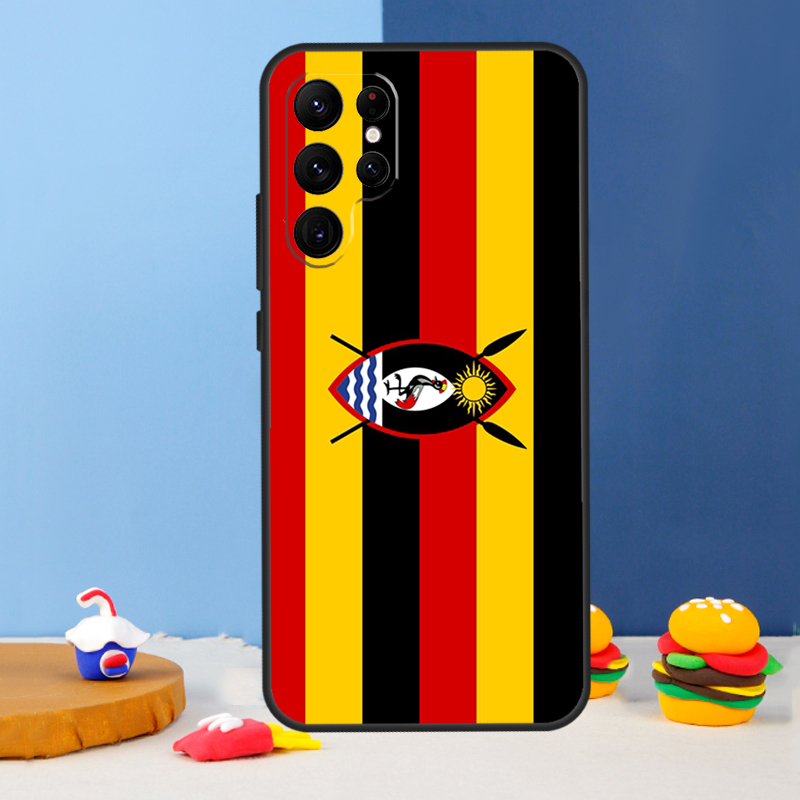 Uganda Flagge Wappen Telefon F – Phone Cases Uganda Bewertung und Preis