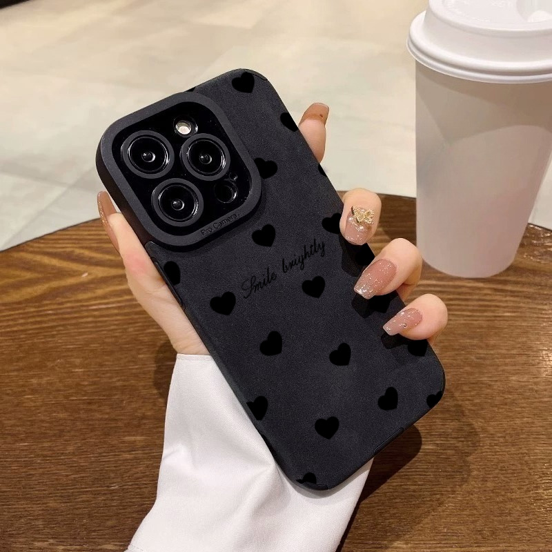Neue luxuriöse schwarze Liebes – Phone Cases Luxury Bewertung und Preis