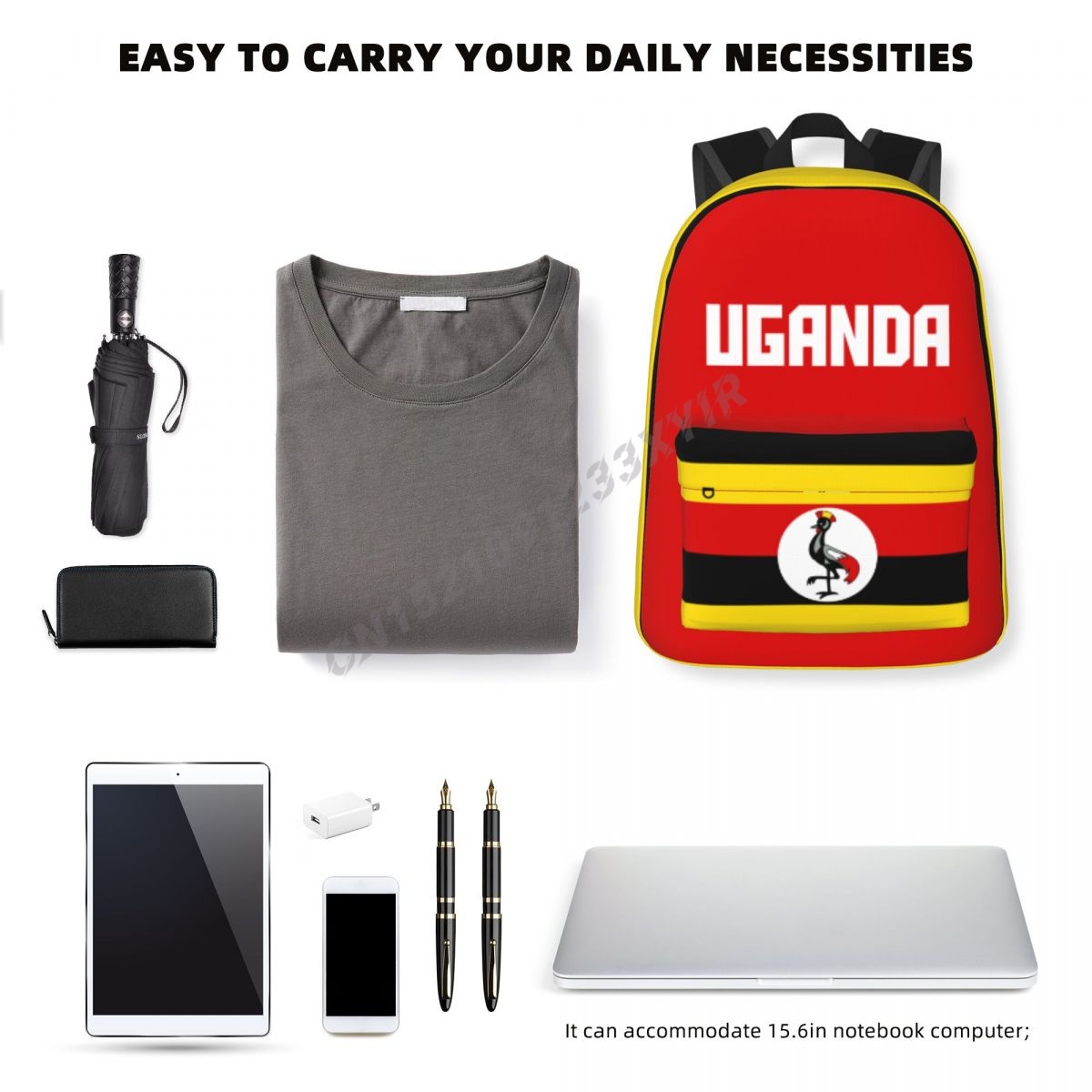 Unisex Rucksack Uganda Flagge  – Phone Cases Uganda Bewertung und Preis