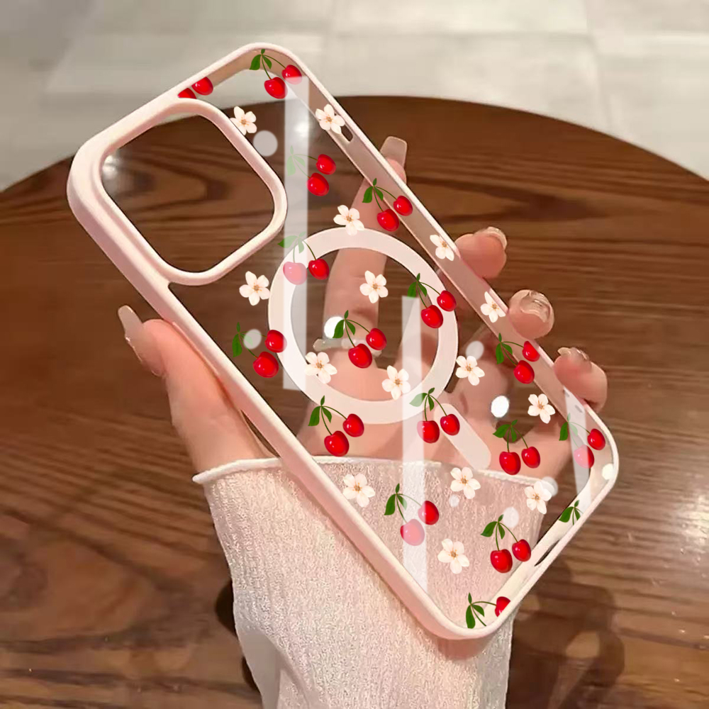 Süße Kirschfrucht-Klarzhülle f – Phone Cases Magsafe Bewertung und Preis
