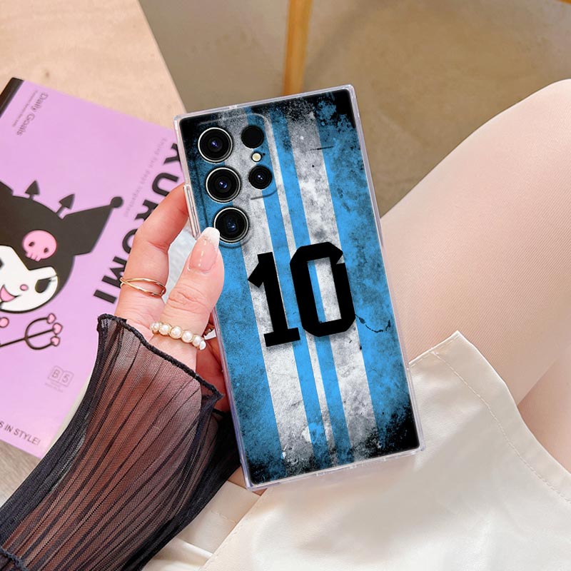 Coole Fußball Nummer 10 Transp – Phone Cases Galaxy S26 Ultra Bewertung und Preis