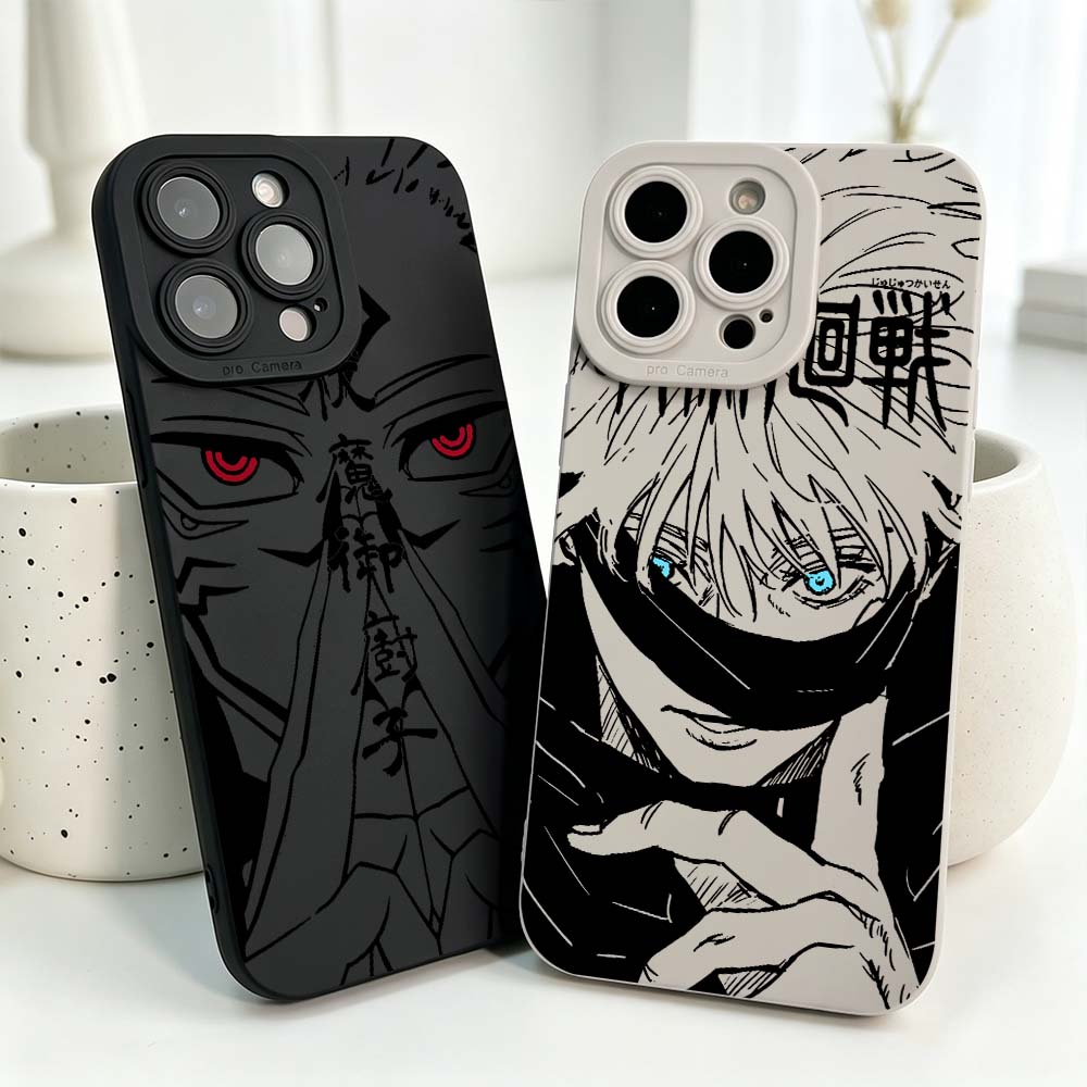 Anime Jujutsu Kaisen Coole Sil – Phone Cases Xs Iphone Bewertung und Preis
