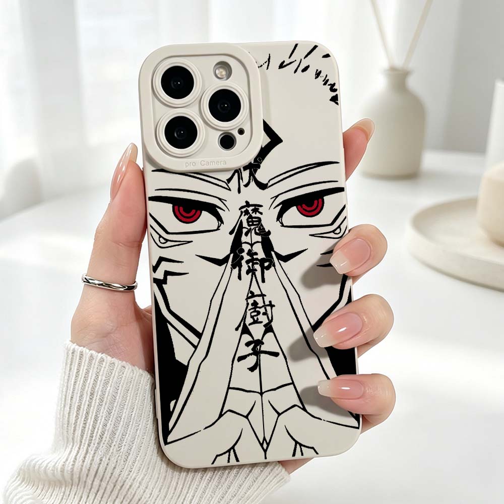 Anime Jujutsu Kaisen Coole Sil – Phone Cases Xs Iphone Bewertung und Preis