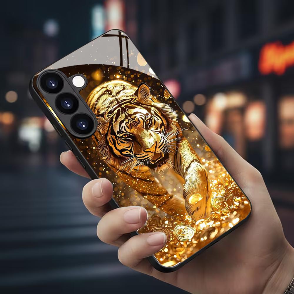 Tiger-Muster Glas-Handyhülle f – Phone Cases Galaxy S26 Ultra Bewertung und Preis