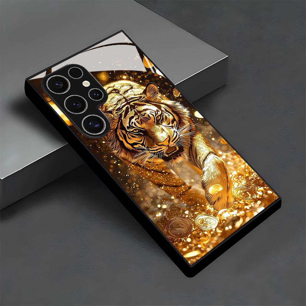 Tiger-Muster Glas-Handyhülle f – Phone Cases Galaxy S26 Ultra Bewertung und Preis